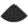 Okak HDPE Patio Umbrella Base with Water or Sand Filled, All-Weather Umbrella Stand with Woven Pattan, Cantilever Umbrella Base for Home, Black - 3 of 4