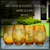 Artland Iris Stemless Glasses, Set of 4, 18 oz - 2 of 4