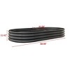 NAYSAYE Planter Raised Garden Bed Large Metal Planter for Plants Vegetables Flowers for Indoor Outdoor Garden, Black, 88.98"*44.68"*11.42" - 3 of 4