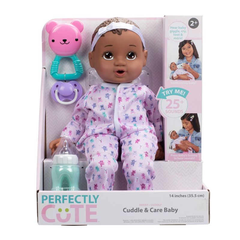 Perfectly Cute Cuddle and Care Feature Baby, 3 of 11