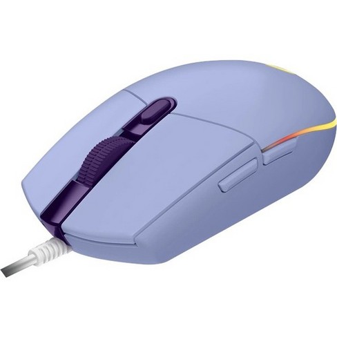 Logitech G203 Gaming Mouse - Cable - Lilac - USB - 8000 dpi - 6 Button(s) - image 1 of 4