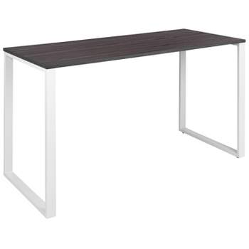 Flash Furniture Modern Commercial Grade Desk Industrial Style Computer Desk Sturdy Home Office Desk - 55" Length