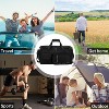 Large Gym Bag for Men Women with Shoe Compartment Wet Dry Separation Black Carry on Duffle Bag - 2 of 4
