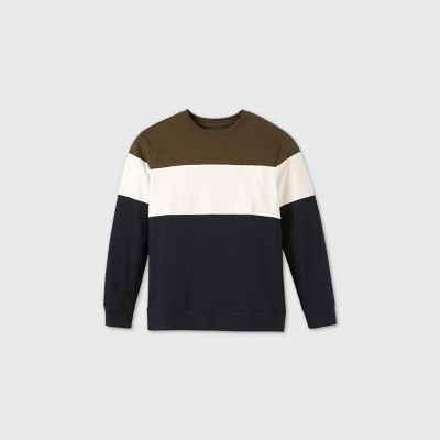 colorblocked sweatshirt