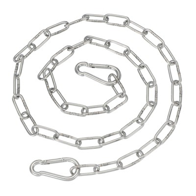 Unique Bargains Stainless Steel Outdoor Furniture Accessories Fitness Hammock Swing Chair Hanging Chain