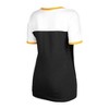 MLB Pittsburgh Pirates Women's Bi-Blend Ringer T-Shirt - 4 of 4