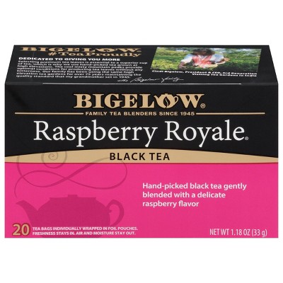 Bigelow Raspberry Royale Black Tea case of 6/18