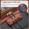 YONWAY Luggage Set 4 Piece Hardshell Expandable Suitcase Set, with TSA Lock and Spinner Wheel, Vintage Luggage Sets - 4 of 4