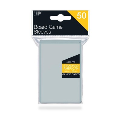 Ultra PRO Standard American Board Game Sleeves (50ct) for 56mm x 87mm Cards