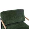 KTMBDW Accent Chair Mid-Century Modern Chair Fabric Upholstered Lounge Arm Chair with Solid Wood Frame & Soft Cushion for Living Room, Bedroom - 4 of 4