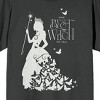 Wicked Part 1 Glinda Best Witch Adult Pepper Black Crew Neck Short Sleeve T-shirt - 3 of 4