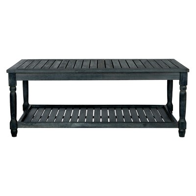 Oakley Coffee Table Dark Gray - Safavieh