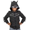 DC Comics Justice League Superman Fleece Zip Up Hoodie and Cape Toddler - image 3 of 4