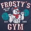 Mens Funny T Shirts Frostys Gym Sarcastic Winter Graphic Novelty Fitness Tee For Men - Crazy Dog Men's T Shirt Gift For Christmas - 2 of 4