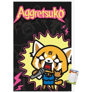 Trends International Aggretsuko - Rock Out Unframed Wall Poster Prints - 1 of 4