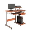 Vynxaria Techni Mobili Complete Computer Workstation Desk, Woodgrain - 2 of 4