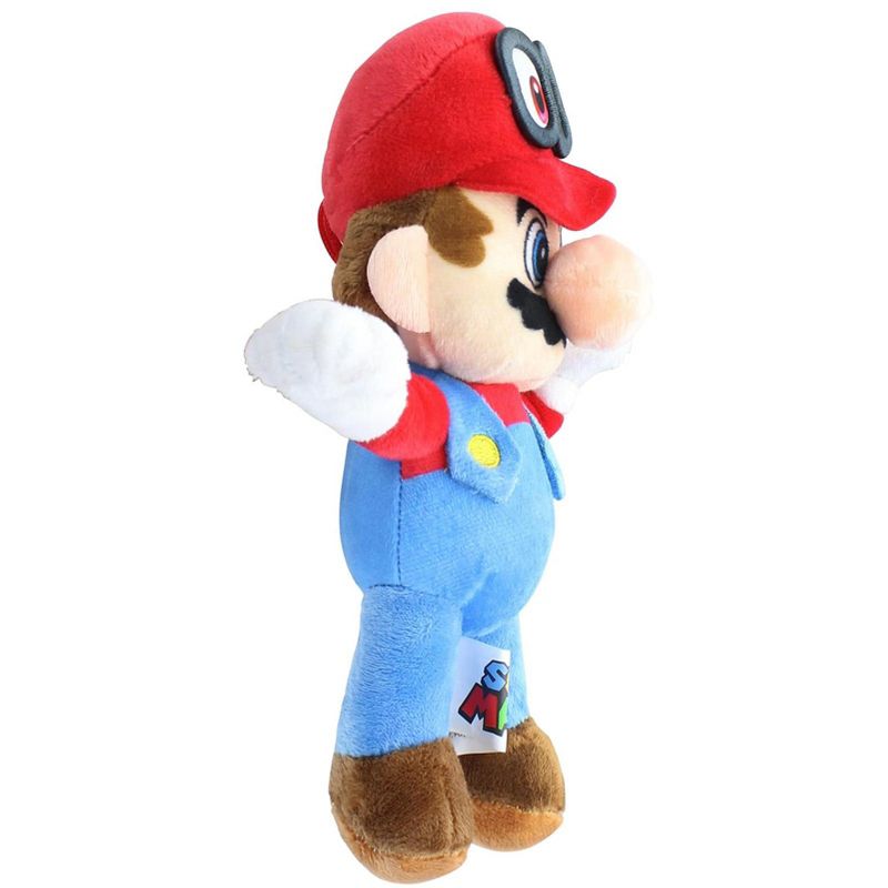 Chucks Toys Super Mario 8.5 Inch Character Plush | Mario Cappy, 2 of 4