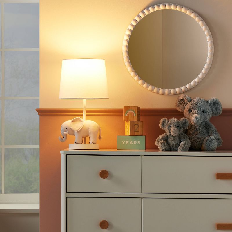 Plush Elephant Table Lamp (Includes LED Light Bulb) - Cloud Island&#8482;, 4 of 6
