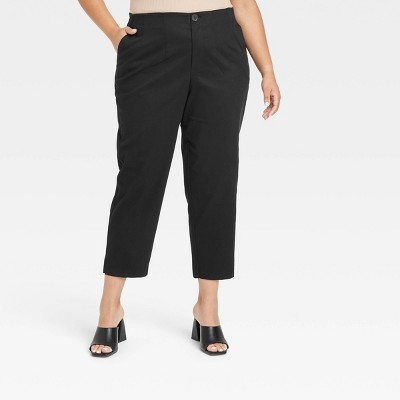 black ankle pants womens