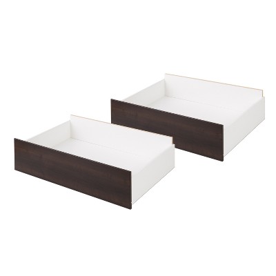 Set of 2 Select Storage Drawers On Wheels - Prepac