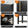 ChicFurnit Bathroom Vanity 20 Inch Bathroom Vanity with Sink for Bathroom Cabinet with Soft Closing Door Adjustable Shelve, Black, 20"*14.5"*33" - 4 of 4