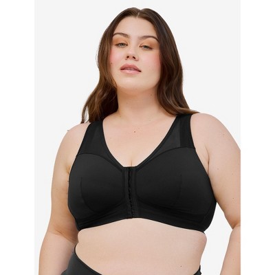 Leading Lady The Harper - Wireless Mesh Front-Closure Bra