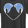 Women's - Instant Message - Sting Ray Heart Short Sleeve Graphic T-Shirt - 2 of 4