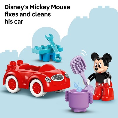 LEGO DUPLO Disney Mickey Mouse Clubhouse & Red Car Building Kit