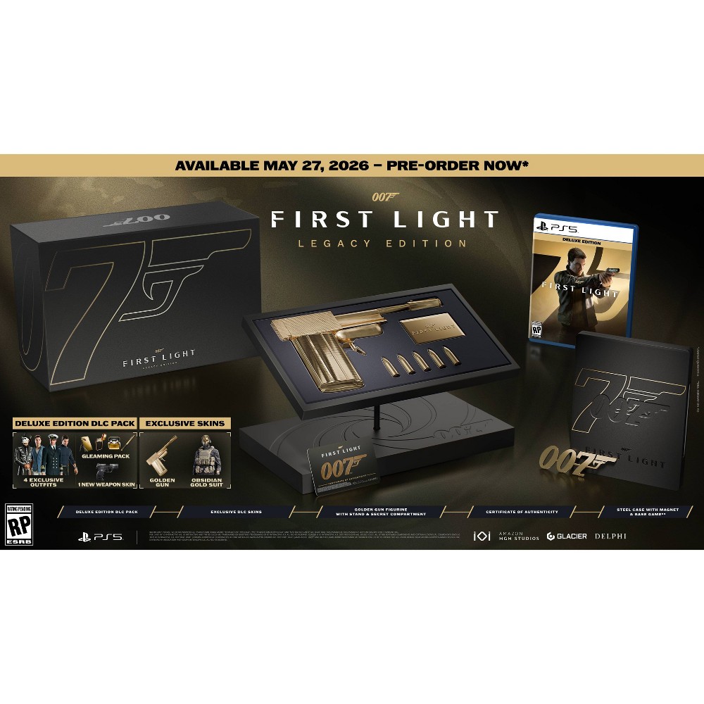 Photos - Game IO Interactive 007: First Light Legacy Edition - PlayStation 5 