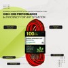 GoGreen Power (GG-14000) 12/3 SJTW Outdoor Extension Cord, Lighted End, Orange, 100 ft - 4 of 4