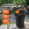 VEVOR Bio Pressure Pond Filter, Up to 2000 Gallons, with 13W UV-C Light, 1840 GPH, Pressurized Biological Pond Filter System Filtration Equipment - 3 of 4