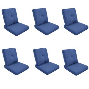 Buenhomino Outdoor Seat Cushion Set 25 x 22 x 4 Inch,Waterproof & Fade Resistant Outdoor Chair Cushions,Deep Seat Cushion with Removable Cover - 1 of 4