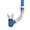 Speedo Adult Mask Snorkel and Fin Set - Blue/White - 4 of 4