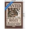 Trends International One Piece - Buggy Wanted Poster Framed Wall Poster Prints - 3 of 4