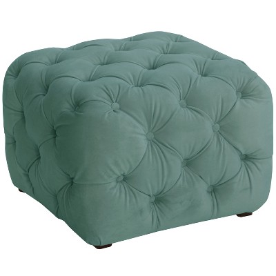 teal ottoman target