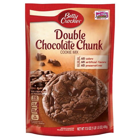 crocker betty chip chocolate double cookie mix 5oz pack target