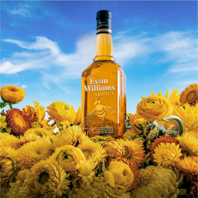 Evan Williams Honey Bourbon Whiskey - 750ml Bottle, 3 of 10
