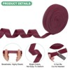 Unique Bargains High Elasticity Knit Stretchy DIY Craft Elastic Bands 0.8 Inch 1 Pc - 2 of 4