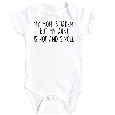 Single Aunt - Baby Boy Girl Clothes Infant Onesie® Funny Cute Newborn GS1