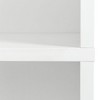 NicBex Corner Bookshelf 5 Tier Rounded Shelf Fronts Compact Bookcase for Small Spaces Living Room Bedroom Storage - 4 of 4