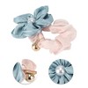 Unique Bargains Women's Fashion Elegant Flowers Hair Scrunchies 1 Pc - 3 of 3