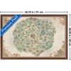 Trends International Wicked: For Good (2025) - Map Framed Wall Poster Prints - 3 of 4