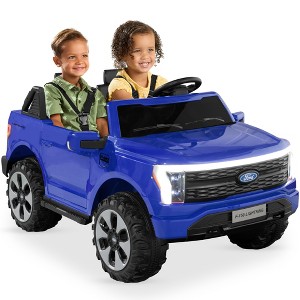 Best Choice Products Kids 24V Ride On Truck Officially Licensed Ford Lightning w/ Remote, LED Lights, 2 Speeds - 1 of 4