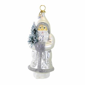 Gabriela Christoff Ornaments 6.5 Inch Classic Christmas Tree Ornament Santa Tree Ornaments - 1 of 3