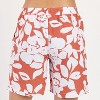 Calypsa Women's Plus Size Chlorine Resistant 7" Board Shorts - 3 of 4