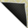 Yellow And Ivory Geometric Washable Indoor Outdoor Area Rug - 4 of 4