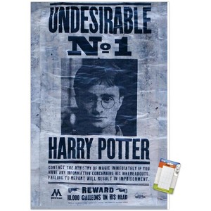 Trends International The Wizarding World: Harry Potter - Undesirable Unframed Wall Poster Prints - 1 of 4