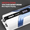 Pyle 0.5 Farad Digital Power Capacitor, High-Performance Car Audio Accessory with Blue Digital Display, Over Voltage Protection - 3 of 4