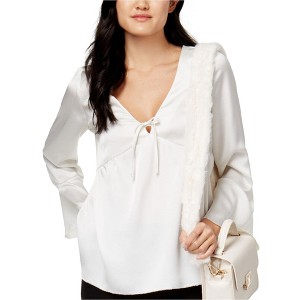Kensie Womens Satin Knit Blouse - 1 of 1