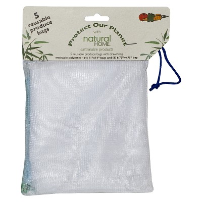 small plastic mesh bags